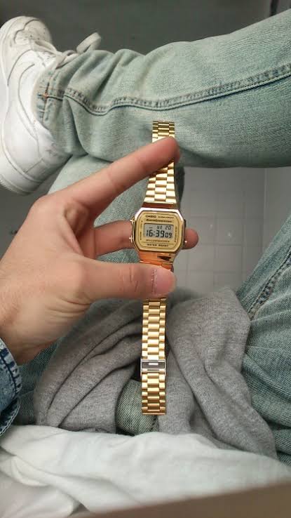 Casio Vintage Digital Gold Unisex Watch - Meoily