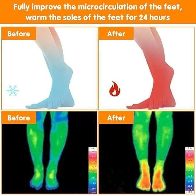 Self Heating Socks Winter Warm Massage Socks - Meoily